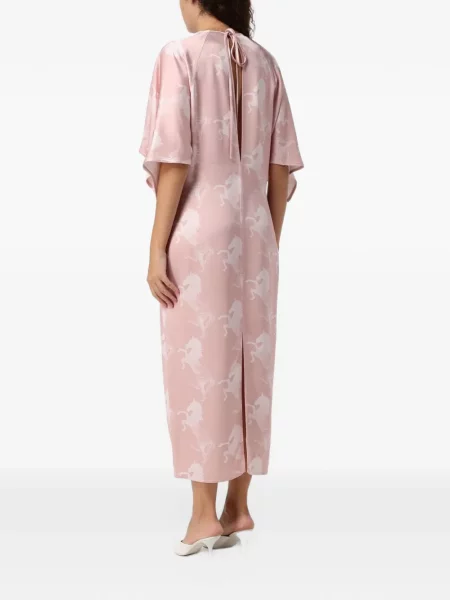 Rochie midi Stella Mccartney cu imagine roz