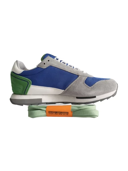 Sneakersy Napapijri zamszowe szare