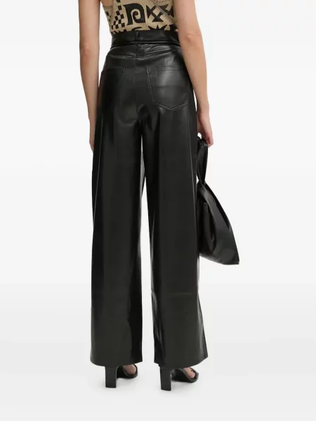 Pantaloni Nanushka negru