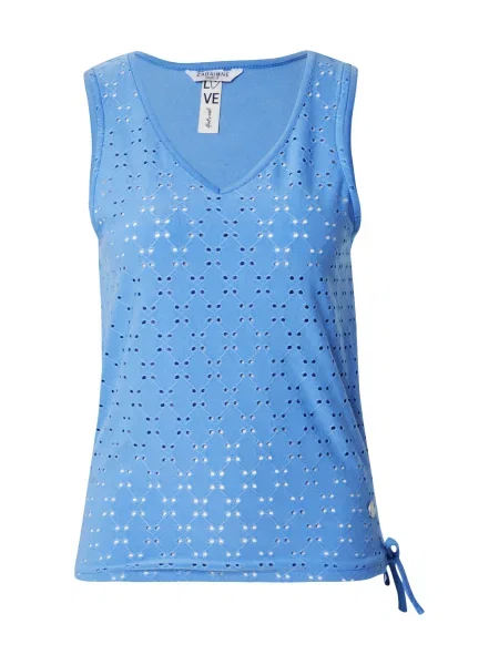 ZABAIONE Top deschis albastru