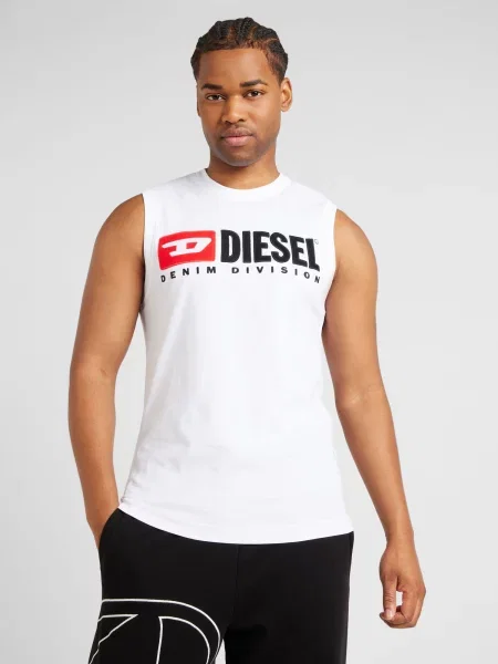 Diesel kratka majica bela