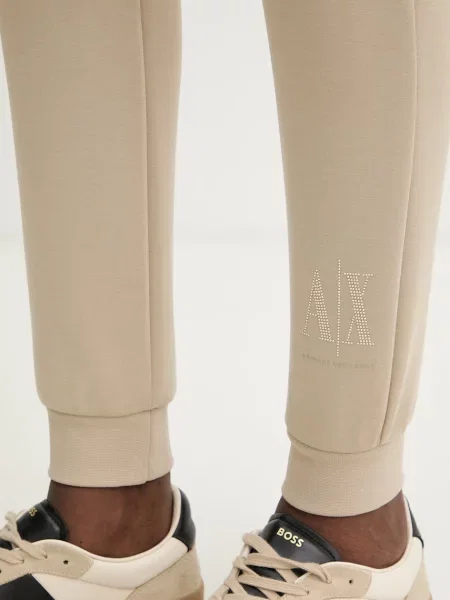 Sportnadrág Armani Exchange bézs