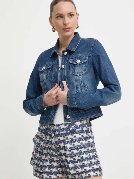 Дънково яке Morgan VPIM преходен модел VPIM синьо