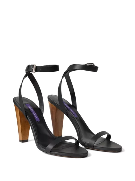 Sandale Ralph Lauren Collection cu bretele negru