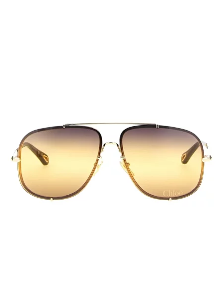 Ochelari de soare Chloé auriu
