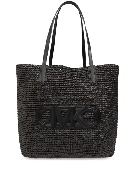 Geanta de piele Michael Michael Kors din piele negru