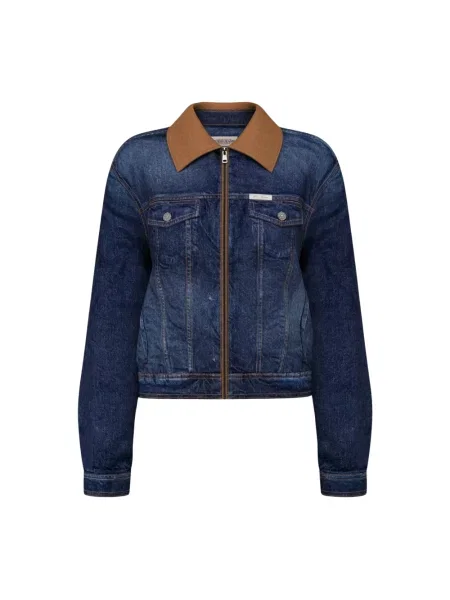 Guess Jeans Kurtka jeansowa granatowy