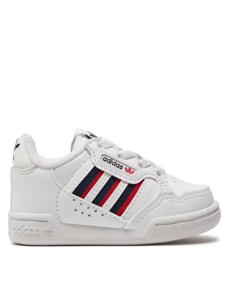 Αθλητικά adidas Continental 80 Stripes El λευκό