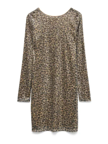 VERO MODA Rochie VMHANYA maro cămilă / închis / maro bej