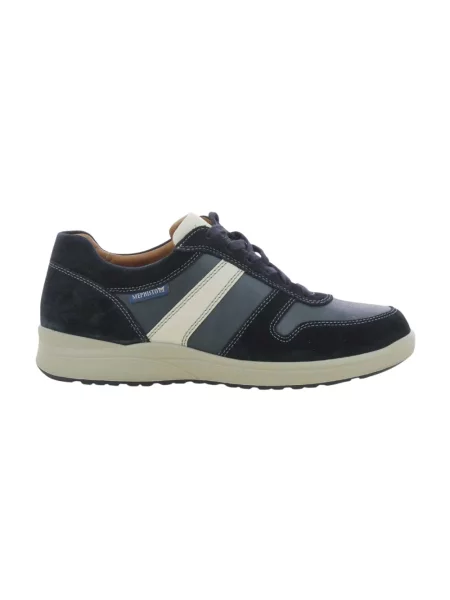 Sneakersy Mephisto skórzane niebieskie