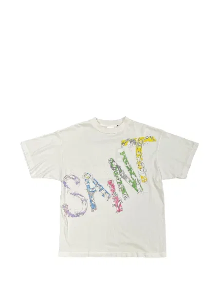Tricou Saint Mxxxxxx cu imagine alb