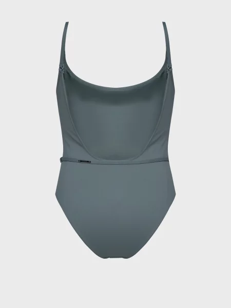 Слитный купальник Calvin Klein серый