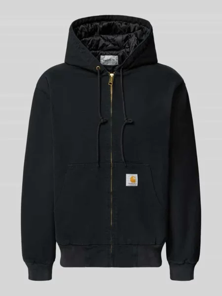 Kurtka Carhartt Wip płócienna z kamieniami niebieska