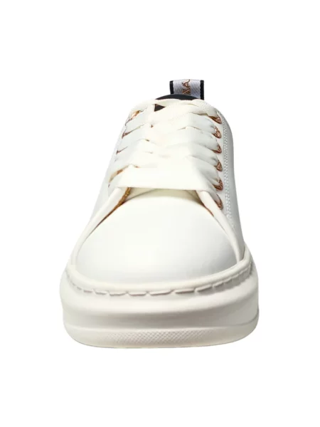 Sneakersy Alexander Smith skórzane białe