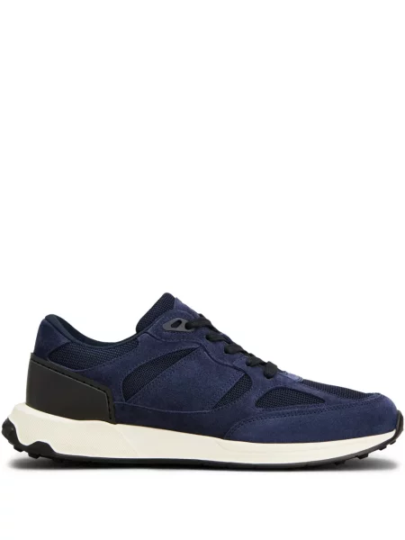 Sneakerși Tod's cu șireturi din dantelă albastru