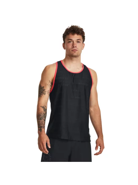 Бягане тениска Under Armour черно
