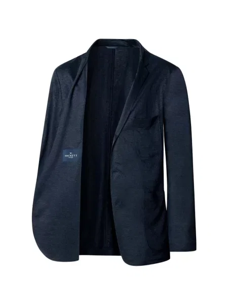 Sacou Hackett London cu rever albastru