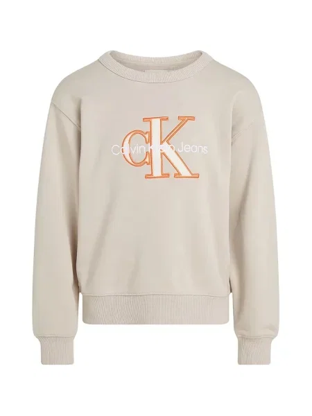 Calvin Klein Jeans Dječja dukserica bež