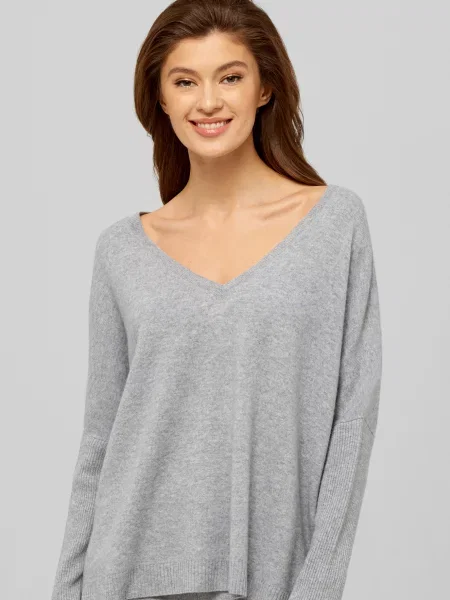 Кашеміровий светр Marc&andre сірий