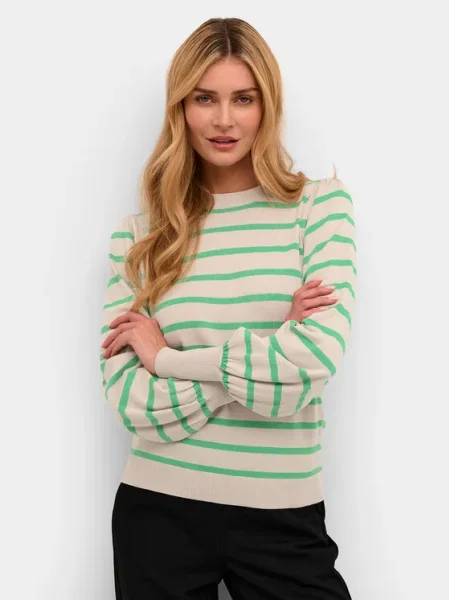 Kaffe Pulover Kamala verde