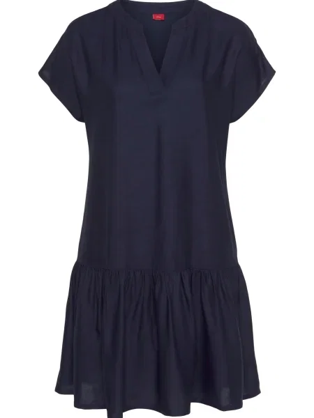 S.Oliver Rochie tip bluză marin albastru