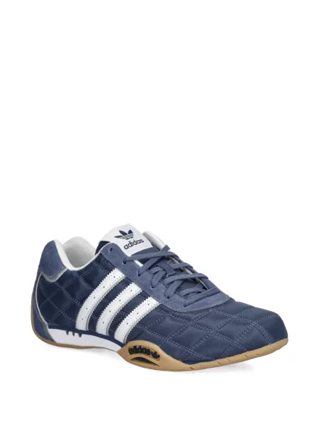 Pantaloni Adidas Campus cu șireturi cu dungi din dantelă roșu