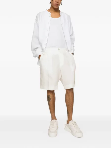 Pantaloni scurți Dolce & Gabbana de in alb