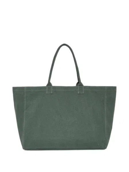 Geantă shopper Anine Bing din canvas verde
