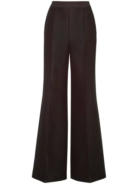 Pantaloni Adam Lippes de lână negru