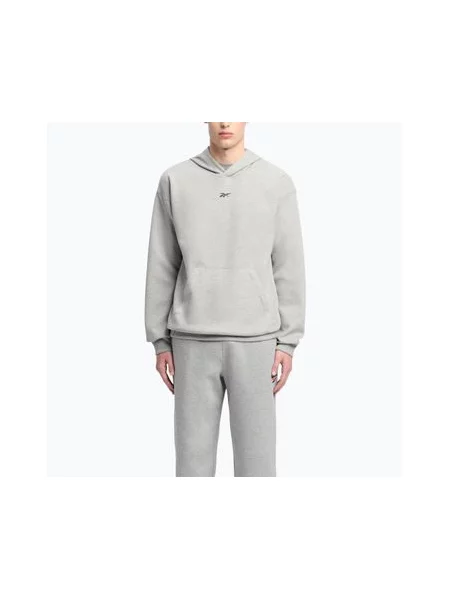 Кофта Reebok Athlete Hoodie medium grey heather сірий