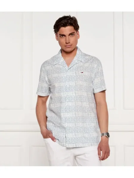 Tommy Jeans Cămașă albastru