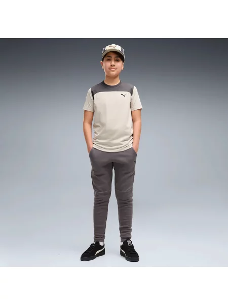 Gyerek nadrág Puma szürke