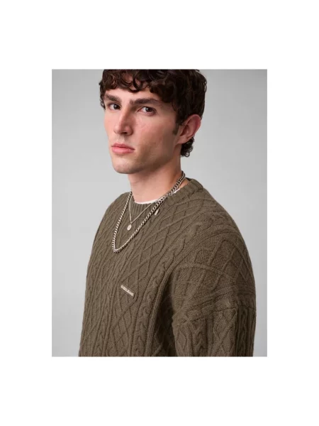 Pulover Guess de lână verde