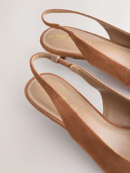 Next Pumps caramel maro