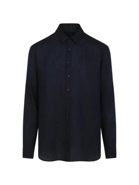 Риза Giorgio Armani синьо