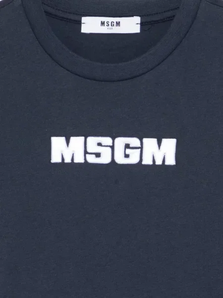 Koszulka dziecięca Msgm niebieska