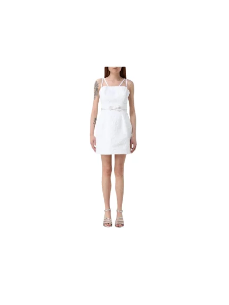 Sukienka Elisabetta Franchi casual biała