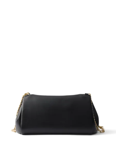 Colier Prada din piele negru