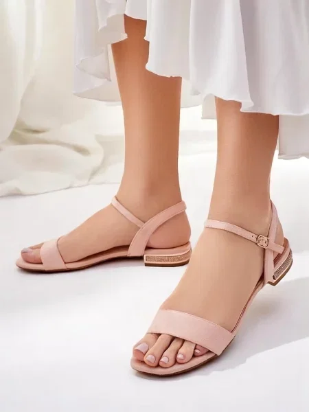 Sandali Resti brez pet roza