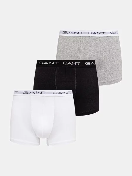 Gant boxerky pánske s elastanom sivá