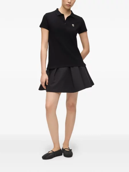Polo Karl Lagerfeld μαύρο