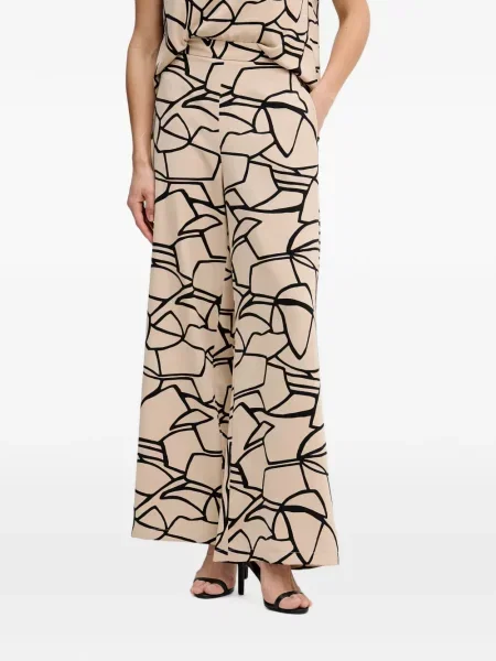 Pantaloni palazzo Joseph Ribkoff cu imagine cu imprimeu abstract