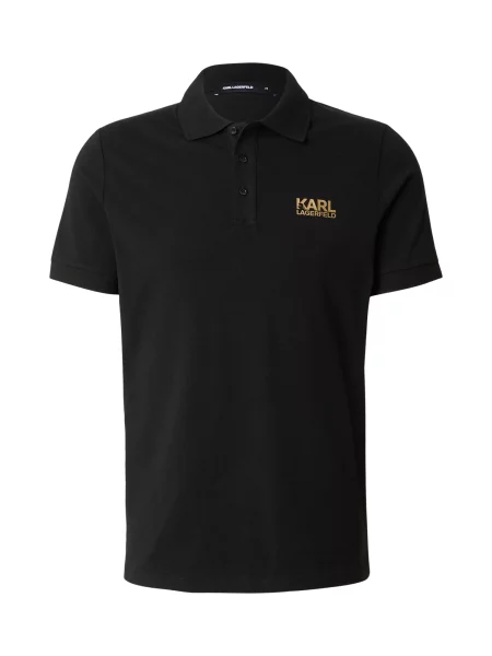 Karl Lagerfeld Tricou auriu negru