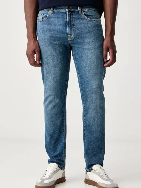 United Colors of Benetton blugi slim fit pentru bărbați albastru