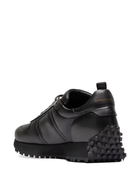 Sneakerși Officine Creative din piele negru