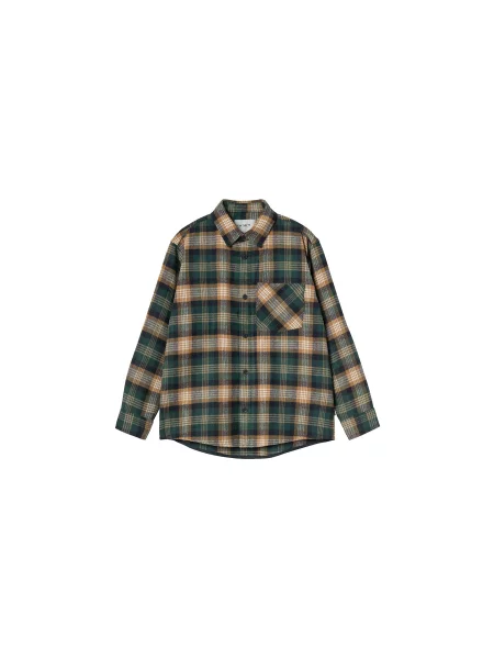 Carhartt WIP Dern Shirt Mężczyźni Koszula Carhartt WIP Size: M zielony