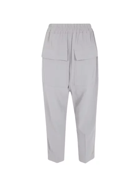 Decupat pantaloni Rick Owens cu cordon gri