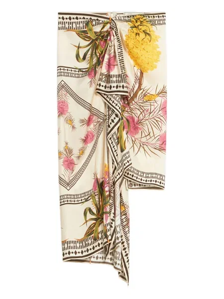 Fustă Blumarine cu model floral cu imagine