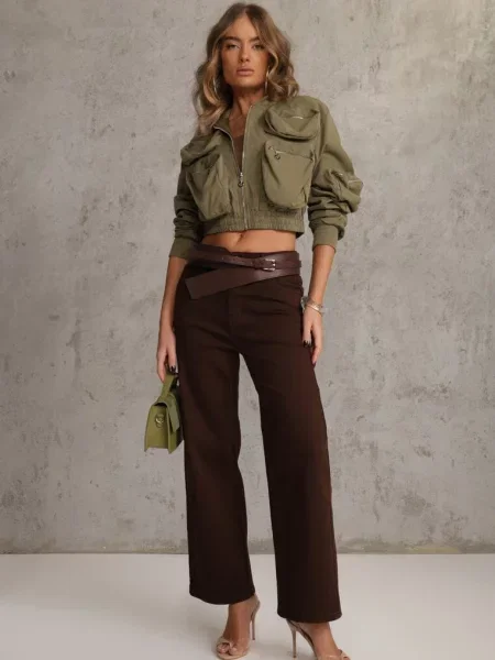 Blugi Physossia închis maro