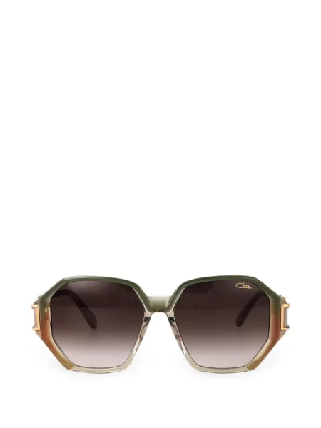Ochelari de soare Cazal cu imprimeu geometric verde